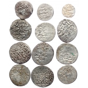 12 Islamic silver coins (Silver, 22.94g)