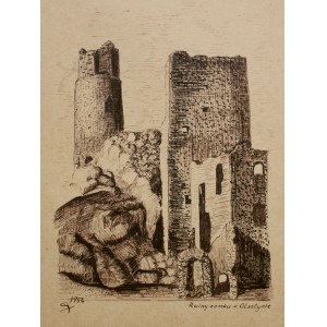 Artysta nieokreślony, Ruiny zamku w Olsztynie