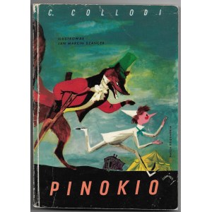 Pinokio -C. Collodi, ilustr. Jan Szancer, 1980r.