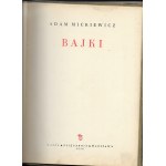 Bajki - Adam Mickiewicz , ilustr. Ludwik Maciąg, 1954r