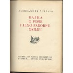 Bajka o popie i jego parobku osiłku- Aleksander Puszkin, ilust. Antoni Uniechowski, 1954r.