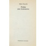 TASZYCKA Maria - Polskie pasy kontuszowe. Kraków-Wrocław 1985. Wyd. Literackie. 16d, s. 111, [1]....