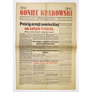 GONIEC Krakowski. Pościg armji sowieckiej na całym froncie