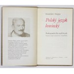 HOPPE Stanisław - Polski język łowiecki. Podręcznik dla myśliwych. Wyd. II, poprawione i uzupełnione....