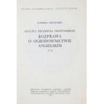 MORAWIŃSKA Agnieszka - Augusta Fryderyka Moszyńskiego Rozprawa o ogrodnictwie angielskim 1774. Wrocław [i in.]...