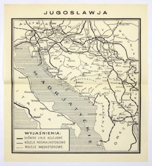 LUBACZEWSKI Tadeusz - Jugosławja. Przewodnik z 90 ilustracjami. Oprac. ... Warszawa 1935. Nakł. własny. 8, s. 134, [22],...