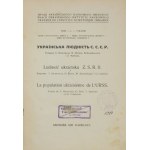 UKRAINSKA ljudnist S.S.S.R.. Warszawa 1931. Ukraiński Instytut Naukowy. 4, s. 160, [3] + k. 1 luzem [errata]....