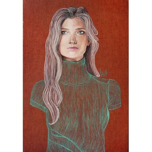 Jolanta Lach (ur. 1988, Wrocław), Portret Sary, 2015 r.