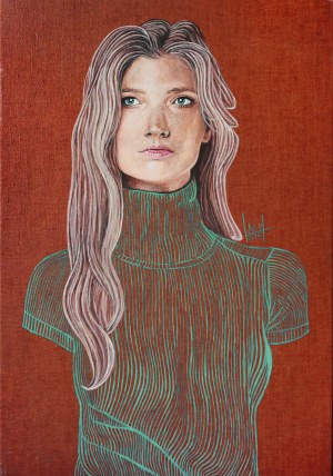 Jolanta Lach (ur. 1988, Wrocław), Portret Sary, 2015 r.
