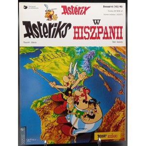 Asterix Asteriks w Hiszpanii Zeszyt 15 93 Wydanie I Piękny stan!