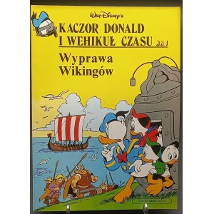 Kaczor Donald i wehikuł czasu Nr 1 Wyprawa wikingów Walt Disney Stan idealny!