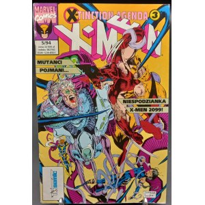 X-Men X-Tinction Agenda 3 Mutancji pojmani Zeszyt 5/94 Marvel TM Semic Comics Piękny stan!
