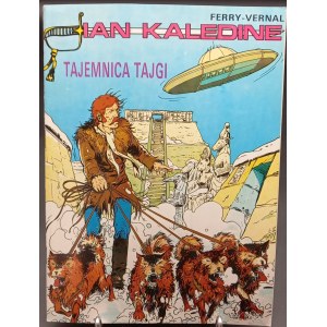 Ian Kaledine Tajemnica tajgi Ferry-Vernal Wydanie I Piękny stan!