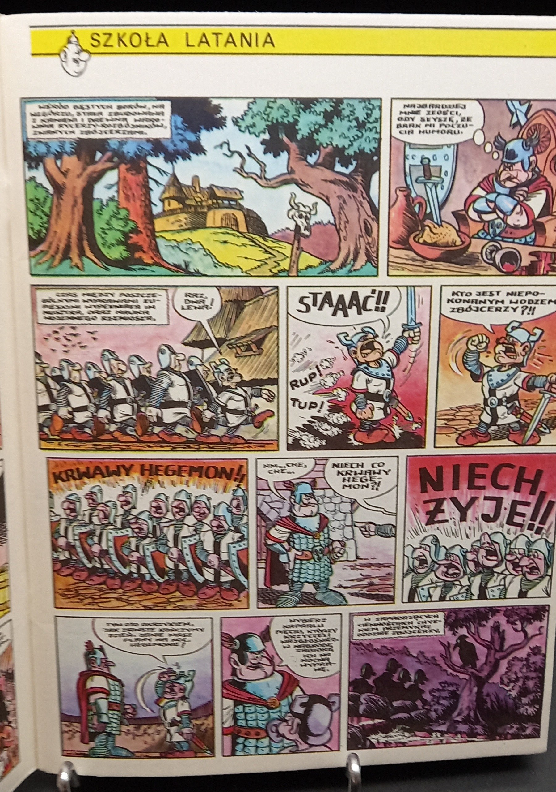 Kajko I Kokosz Szkoła Latania Komiks Do Przeczytania Kajko i Kokosz 2 komiksy: Wielki turniej i Szkoła latania Janusz