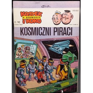 Kajtek i Koko w kosmosie Kosmiczni piraci Nr 2/92 Janusz Christa Wydanie I