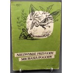 Niezwykłe przygody Michasia Pogody 10 zeszytów Bogdan Brzeziński Ilustracje Jerzy Karolak