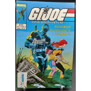 G.I. Joe A real American Hero! Powrót dowódcy Cobry? Nr 8/93 Stan idealny!