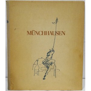 Munchhausen Wspaniałe podróże Burger ilustracje Hegenbarth