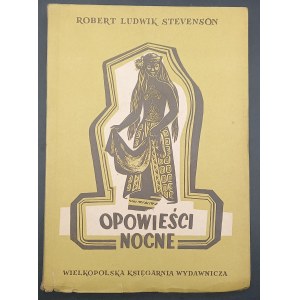 Nocturnal Tales Robert Ludwik Stevenson Cover by Wanda Wernerova