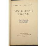 Opowieści nocne Robert Ludwik Stevenson Okładka Wanda Wernerowa