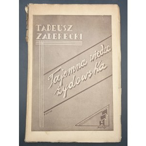 Tajemna wiedza żydowska Tadeusz Zaderecki
