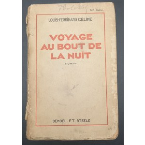 Die Reise ans Ende der Nacht 1. Auflage Louis-Ferdinand Celine Jahr 1932