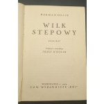 Steppenwolf Novel Herman Hesse Year 1929