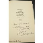 Maria Koterbska Karuzela mojego życia Roman Frankl Autograf autorki!