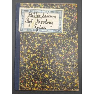 Die nationale Existenz der Juden Eine historische und politische Abhandlung von Salomon Schiller Jahr 1896