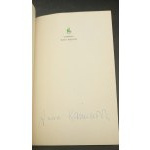 Weißes Manuskript von Anna Kamieńska 1. Auflage Autogramm der Autorin!