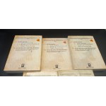 Beamte der polnisch-litauischen Gemeinschaft 1777-1794 Volkszählungen T. I-II Bände I - V