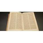 Biblical Diccionary of the Books of the Holy Scriptures of the Old and New Testaments collected by Priest Prosper de Aquila Year 1845