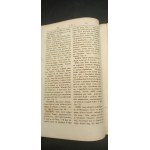 Biblical Diccionary of the Books of the Holy Scriptures of the Old and New Testaments collected by Priest Prosper de Aquila Year 1845