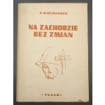 Na Zachodzie bez zmian Erich Maria Remarque Wydanie I