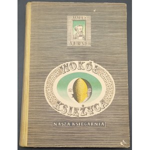 Wokół Księżyca Jules Verne Ilustracje Daniel Mróz Wydanie I