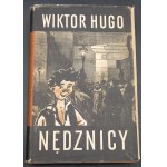 Nędznicy Wiktor Hugo Tomy I-IV Obwoluta Aleksander Stefanowski Wydanie II