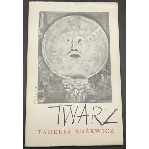 Twarz Tadeusz Różewicz Wydanie I