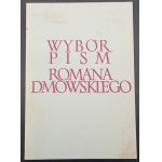 Eine Auswahl von Roman Dmowskis Schriften Bände I-IV Schöner Zustand!