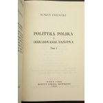 A selection of Roman Dmowski's writings Volume I-IV Beautiful condition!