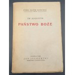 Państwo Boże De Civitate Dei Św. Augustyn Rok 1930