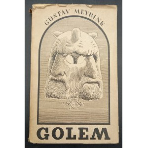 Golem Gustav Meyrink Cover by Daniel Frost Edition I