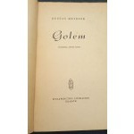 Golem Gustav Meyrink Cover by Daniel Frost Edition I