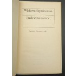 Menschen auf der Brücke Wisława Szymborska 1. Auflage