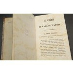 Du Credit et de la circulation Auguste Cieszkowski Rok 1839 Paryż I wydanie