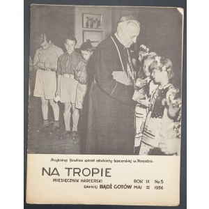 Na tropie Monatliche Pfadfinderzeitschrift ehemals Be ready Jahr 1956 Nummer 5