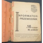 Informator - Guide With 16 Plans of the City of Lodz Year 1933