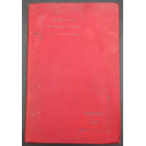 Ein Führer über Krakau und seine Umgebung von Dr. J. Rostafiński Jahr 1891!