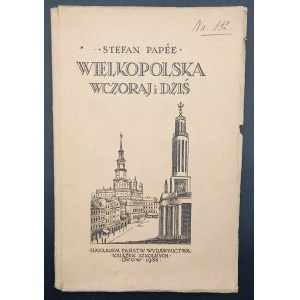 Wielkopolska gestern und heute Stefan Papee Jahr 1933