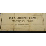 Automobile Map of the Republic of Poland Published by Automobilklub of Poland Warsaw