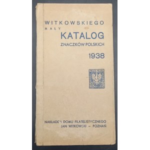 Kleiner Katalog der Postwertzeichen 1938 Jan Witkowski 2. Auflage